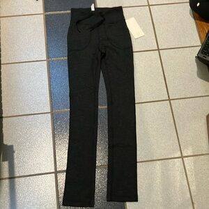 Lululemon Athletica Black Drawstring Leggings